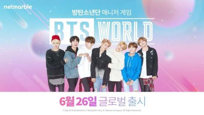 방탄소년단이 부른 매니저 게임 'BTS 월드' OST, 오늘(7일) 공개