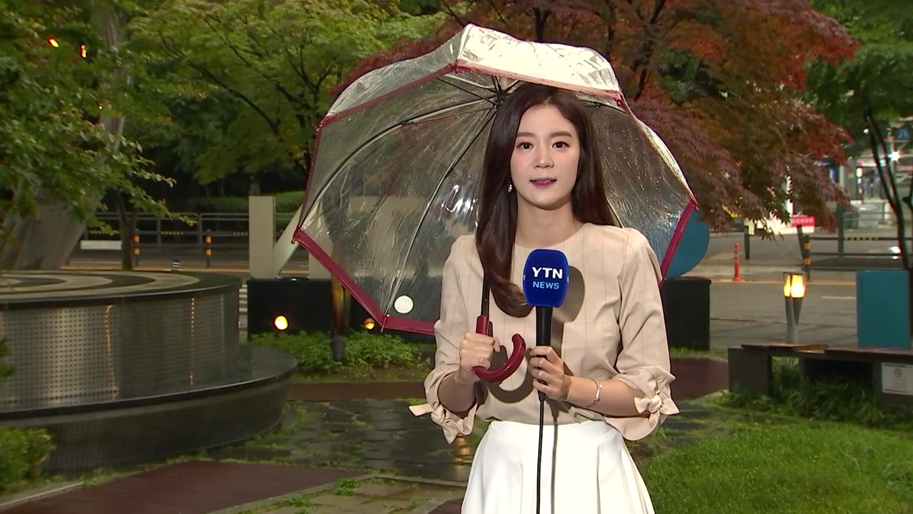 [날씨] 중부 우산 챙기세요...벼락 동반 요란한 비