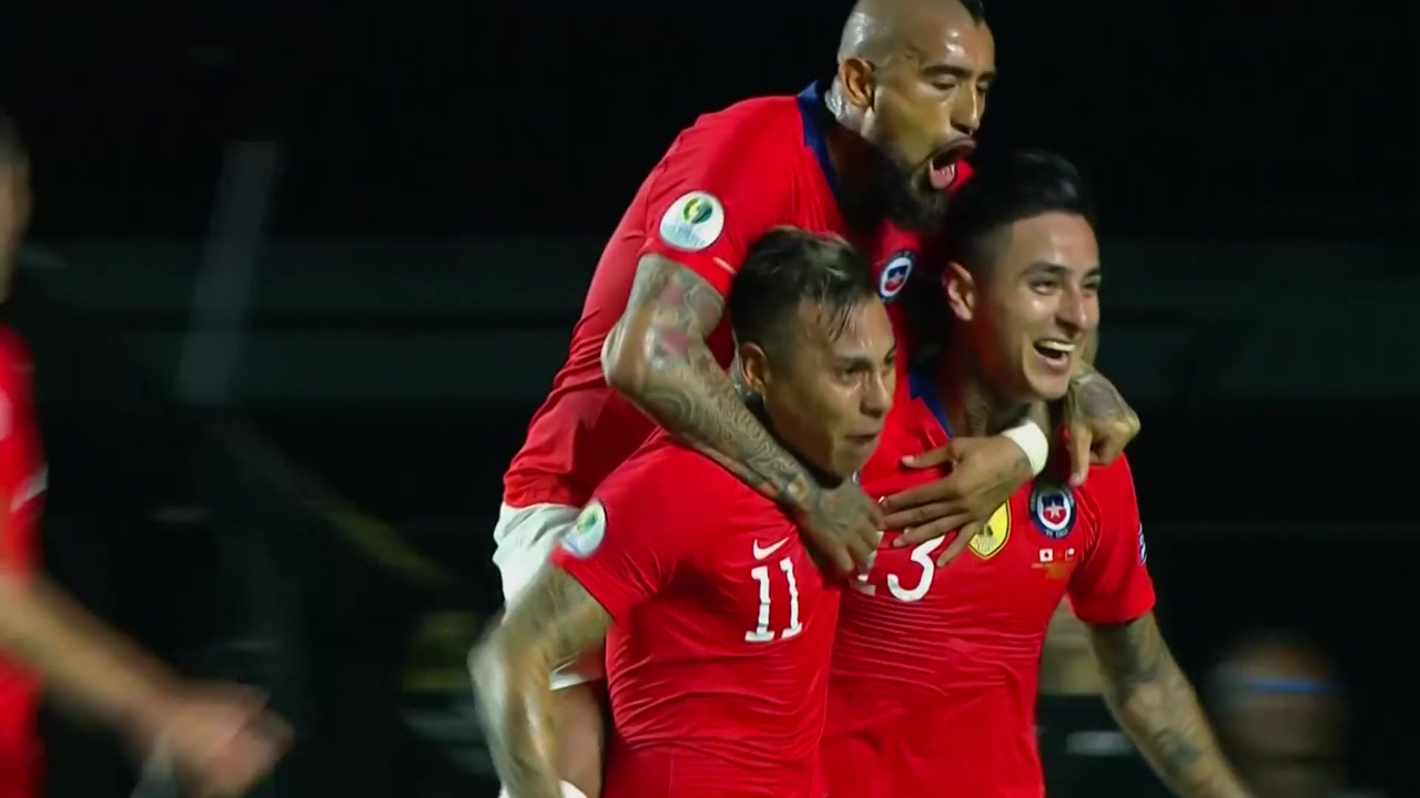 칠레, 코파아메리카축구 '초청국' 일본에 대승