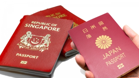 일본·싱가포르, 세계 여권 파워 1위... 한국·북한 순위는?