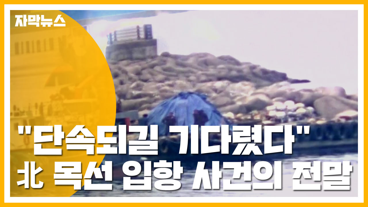 [자막뉴스] "단속되길 기다렸다" 북한 목선 입항 사건의 전말