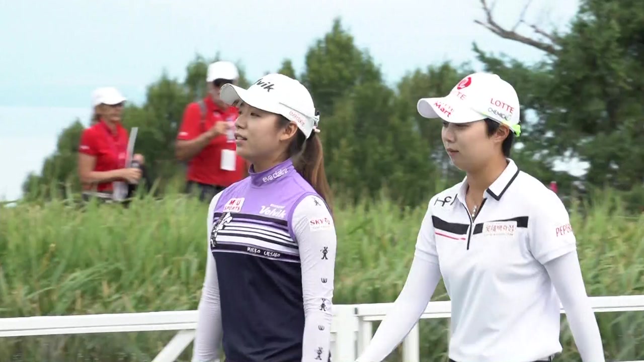 LPGA 메이저 에비앙 챔피언십 사흘째, 한국 선수 상위권 점령