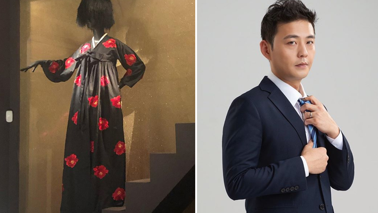 정우영, 불가리서 기모노로 표기한 옷 한복으로 바로잡아