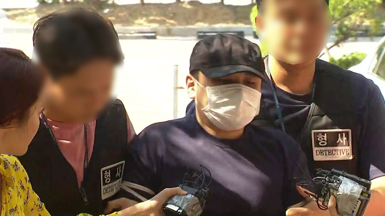 '한강 몸통 유기' 피의자, 취재진에 밝힌 범행 이유 "반말로 시비"(영상)