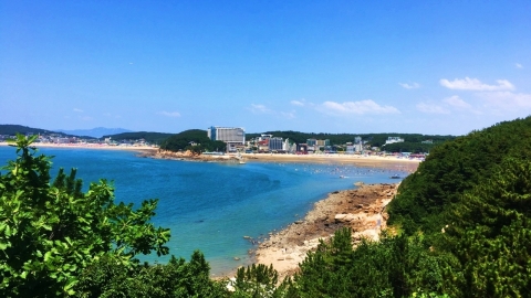 을왕리 해수욕장, 40대 '아재'의 90년대식 여행