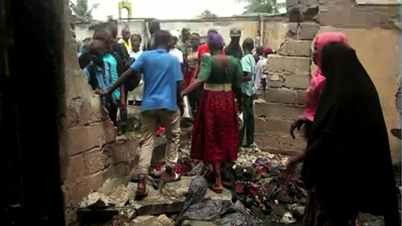 서아프리카 라이베리아서 학교 화재로 어린이 27명 사망