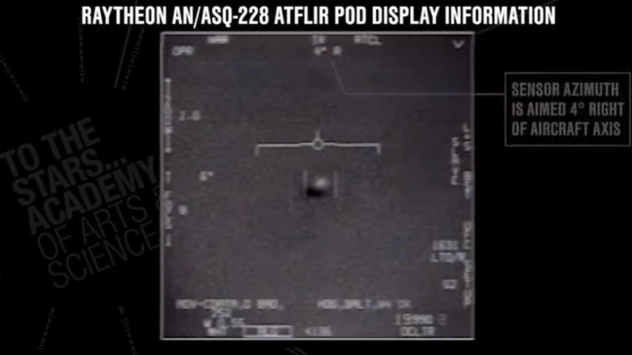 美 해군 "공개된 영상 속 비행물체는 UFO 맞아" 인정