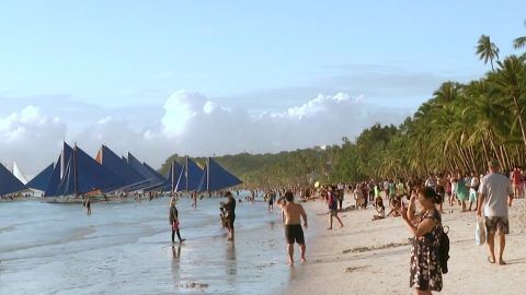 필리핀 보라카이 해변서 노상 방뇨한 한국인 체포