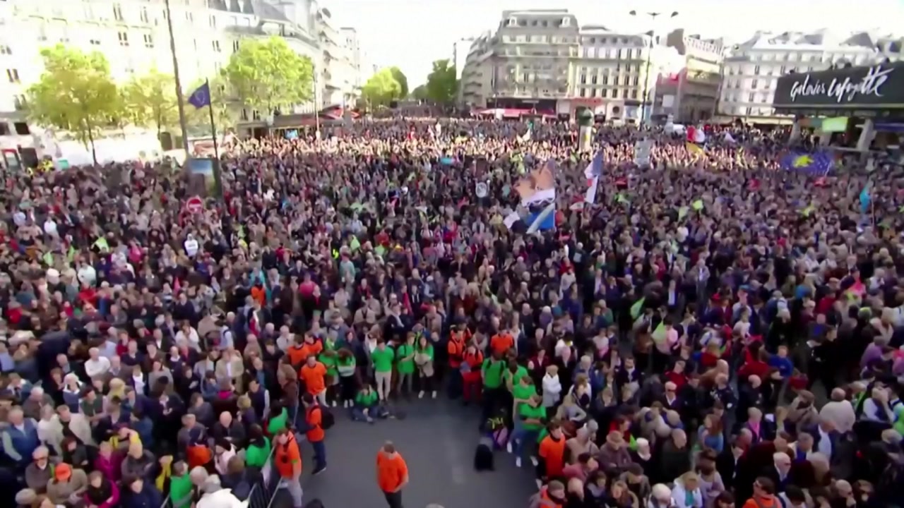 프랑스 파리서 '가족해체 반대' 대규모 시위