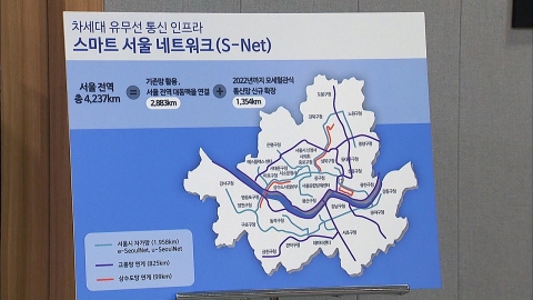 2022년까지 서울시 전역에 무료 공공 와이파이