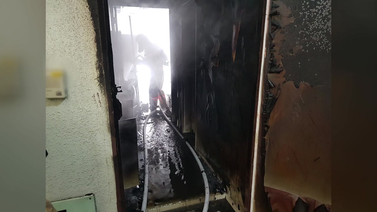 청주 아파트서 불...창문서 뛰어내린 1명 사망