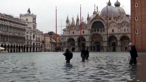 "최악의 한 주"...이탈리아 베네치아 세 번째 침수