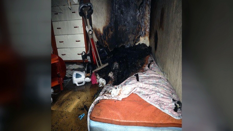 전기장판 과열로 주택 화재...1명 부상