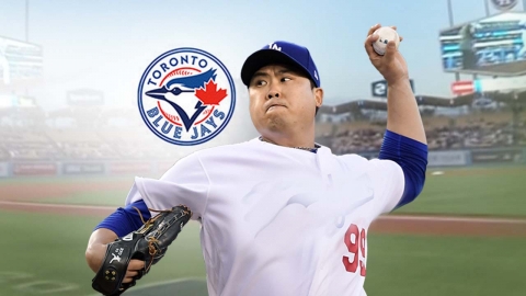 '캐나다 전설의 상징 99번' 류현진 등번호 달까?