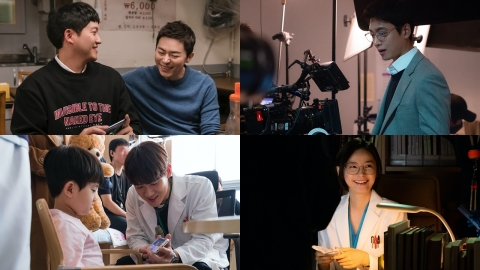 ‘슬기로운 의사생활’ 비하인드 현장 사진 공개, 기대감 상승