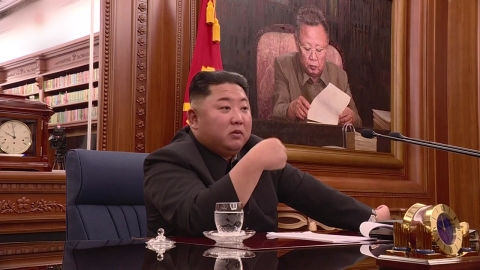 북한 김정은, 당 중앙군사위 확대회의 주재...핵 억제력 강화 논의