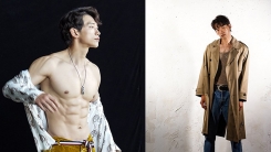 정지훈을 감싼 화려한 조명...화보 비하인드 컷서 복근 과시 정지훈을 감싼 화려한 조명...화보 비하인드 컷서 복근 과시