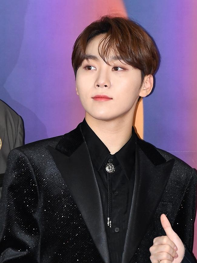 세븐틴 승관, 발목 인대 파열로 활동 중단…"당분간 12인 체제"