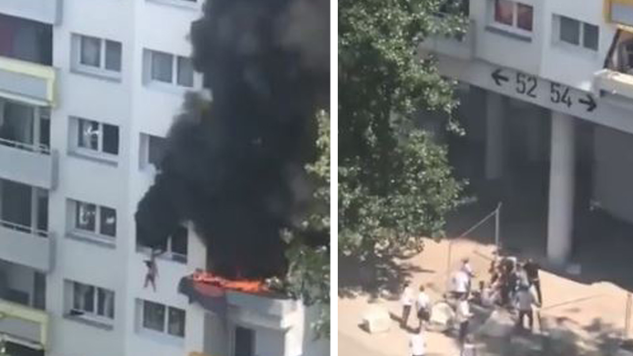 불난 아파트서 뛰어내린 형제, 맨몸으로 받은 프랑스 시민들