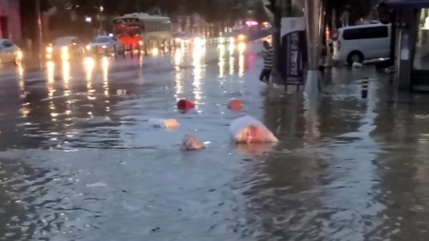 중부지방 호우, 대전에 많은 비...침수 피해 잇따라