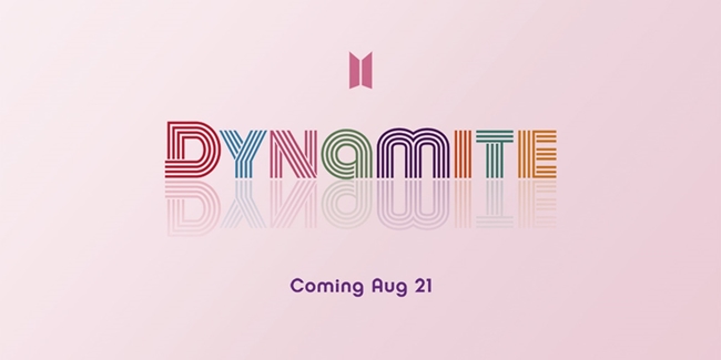 방탄소년단, 8월 21일 새 싱글 'Dynamite' 발표
