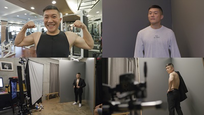 '온앤오프' 조세호, 17kg 감량 후 첫 프로필 촬영...눈물