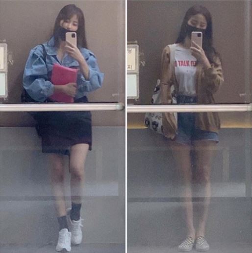 안혜경, 극세사 각선미에도 철저한 다이어트 "눈바디 체크 중"