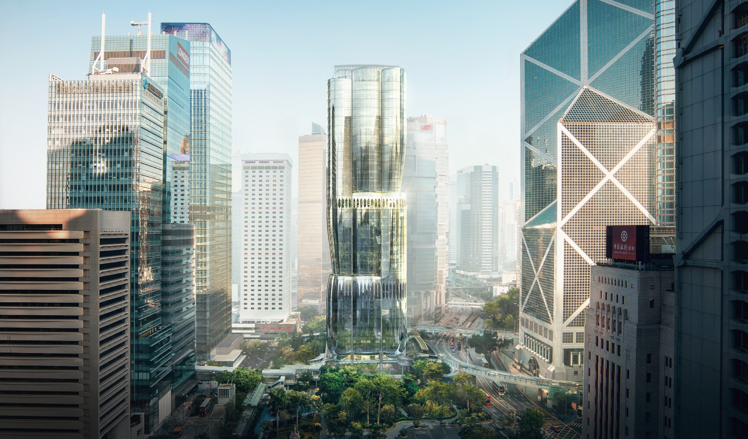 〔안정원의 건축 칼럼〕 바우히나아 꽃봉오리를 형상화한 홍콩 2 머레이 로드 타워 