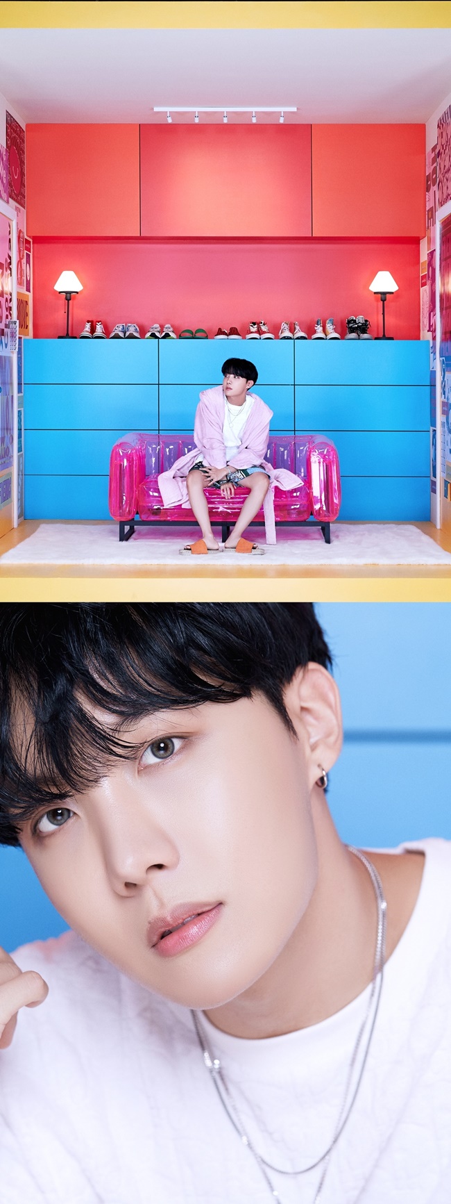 BTS 제이홉, 신보 콘셉트 포토 공개...에너제틱 분위기