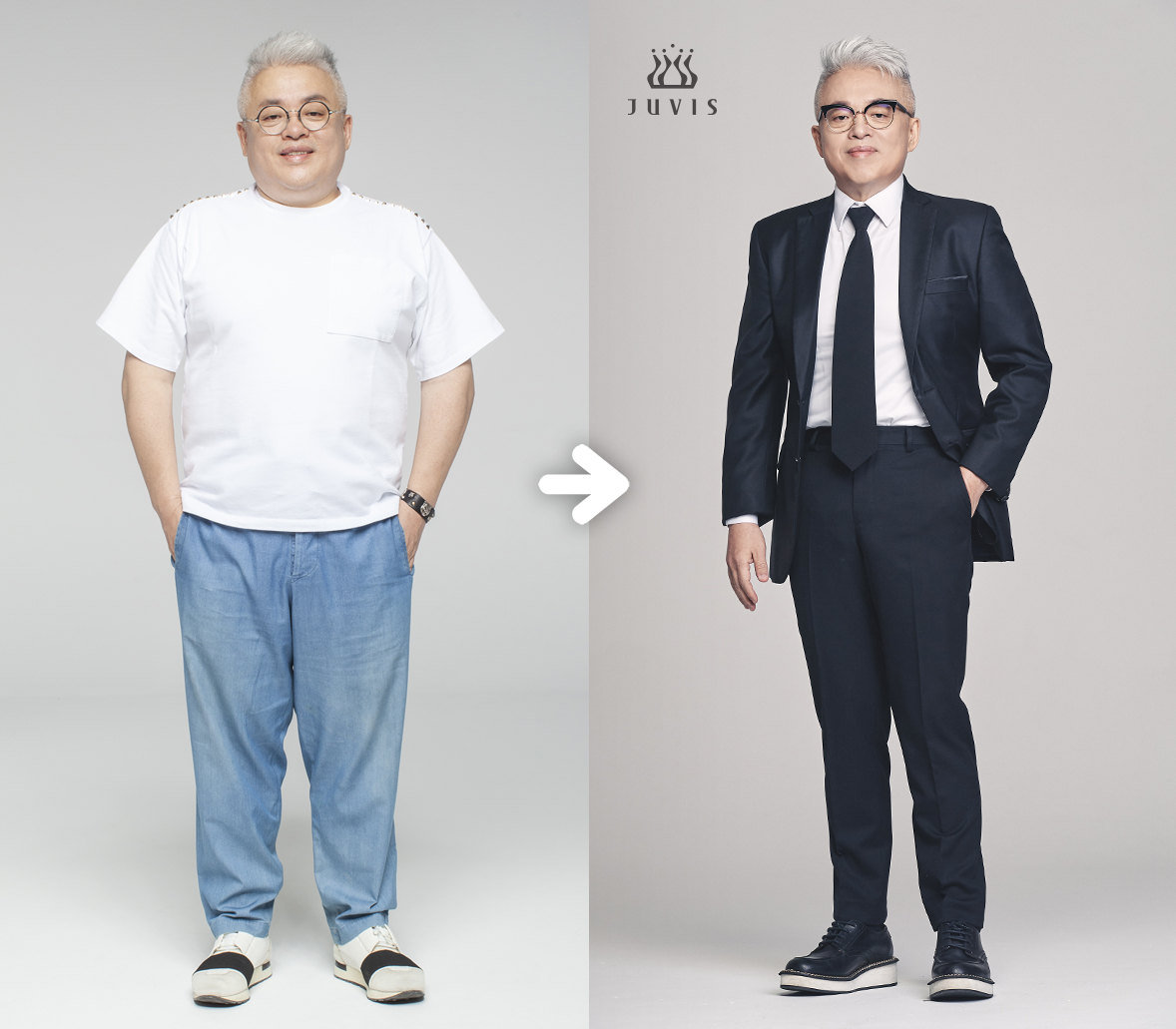 김형석, 21㎏ 감량…"30년 만에 최저 체중"