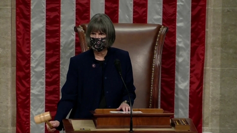  美 하원, 트럼프 대통령 탄핵 결의안 가결