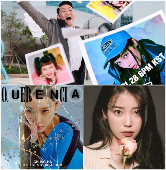 아이유→현아→로제·리사...2021년 사로잡을 '솔로퀸'의 강림