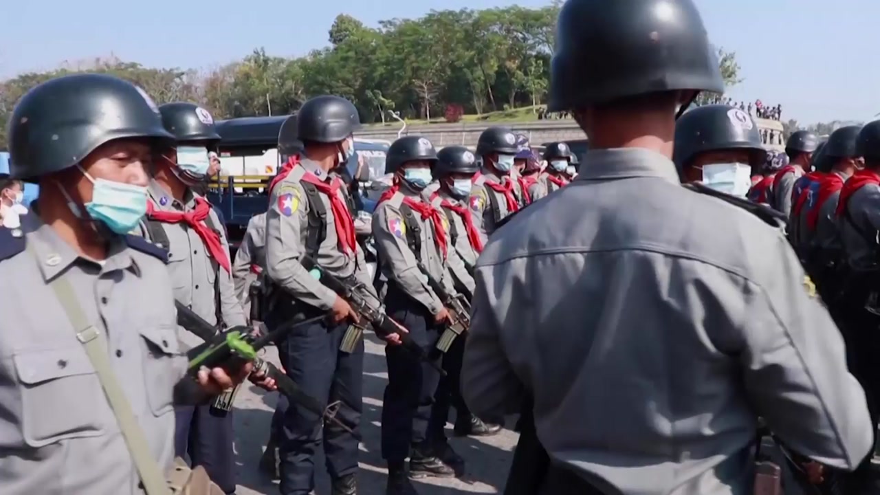 [국제]미얀마 군사 정부, 만달레이 7 개 지역에 계엄령 선포