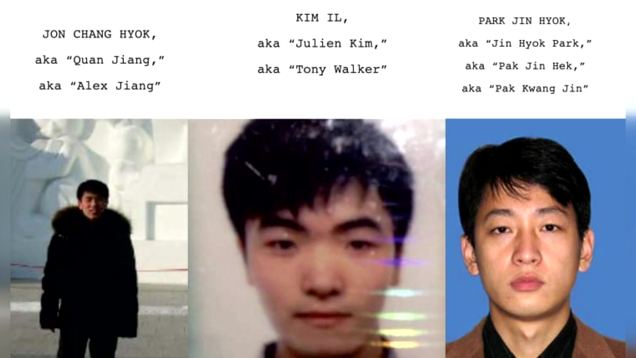 [국제]U.S. prosecutes three hackers belonging to the North Korean military reconnaissance office…Jeon Chang-hyuk, Kim Il, Park Jin-hyuk