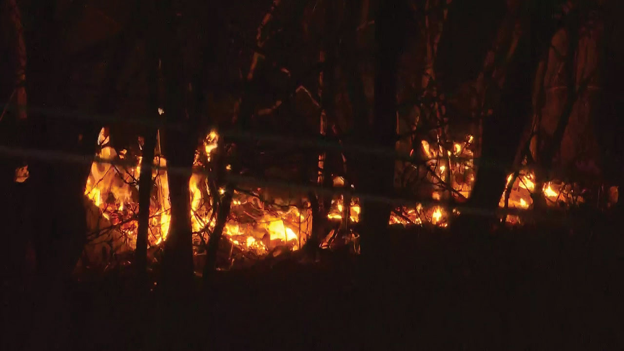 [전국]21 시간 만에 소멸 한 경북 안동 산불 … 250 만 m2의 산불