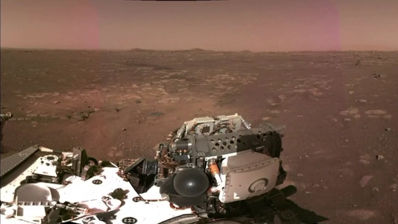 [국제]”이것은 화성의 바람 소리입니다”… 탐사 로버 인내의 첫 전송