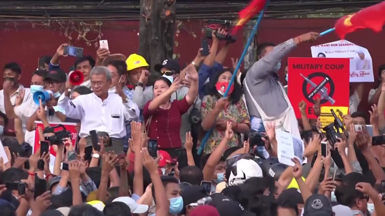 [국제]ASEAN seeks a peaceful solution to the Myanmar crisis… protesters oppose’re-election’