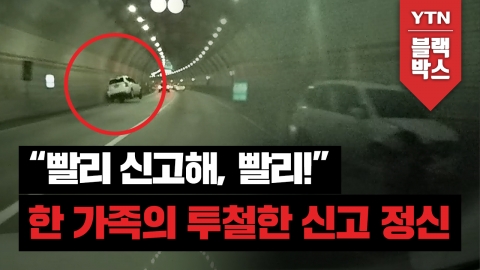 [블박TV] "빨리 신고해, 빨리!" 한 가족의 투철한 신고 정신