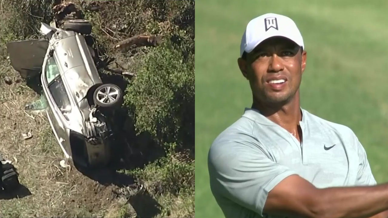 "타이거 우즈 사고 원인은 사생활"...美 경찰 비공개 결정