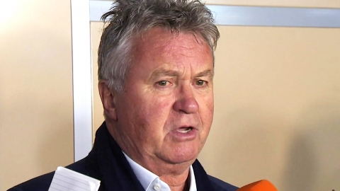 퀴라소 대표팀 히딩크 감독, 코로나19 확진