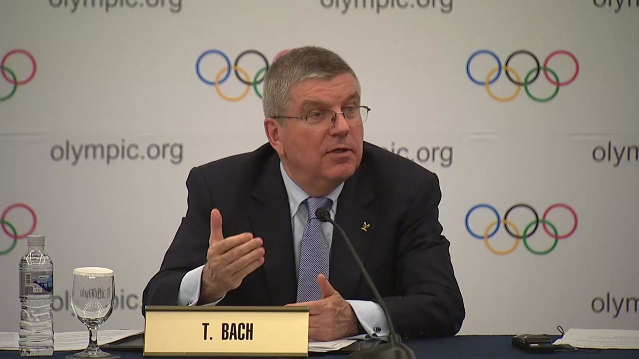 "올림픽 위해 희생해야" 토마스 바흐 IOC 위원장 발언 논란