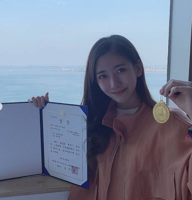 '박찬민 딸' 박민하, 사격대회 은메달 쾌거..."더 열심히 다음을 위해"