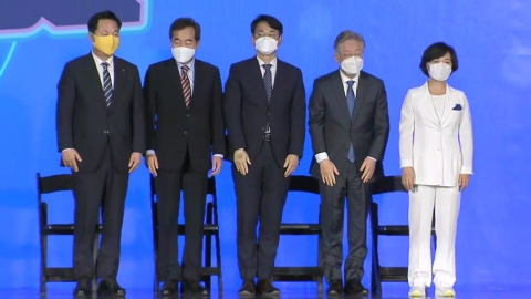  민주당 경선 광주·전남 최종...이재명 46.95％·이낙연 47.12％