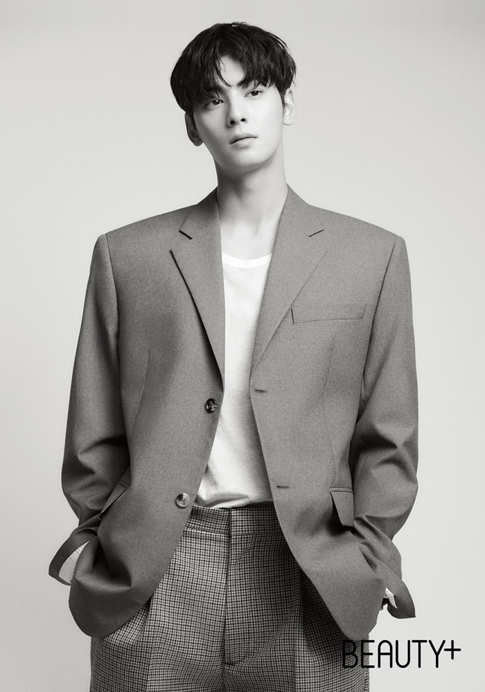 차은우, 무결점 뷰티 화보 공개…순정만화 비주얼