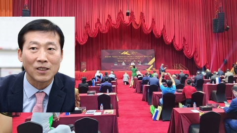 '탁구 레전드' 김택수 전무, 아시아연합 수석부회장에...스포츠외교 날개