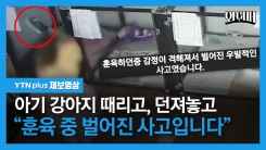 6개월 된 강아지를 때리고, 집어던져 골절됐는데...'훈육'이라고?