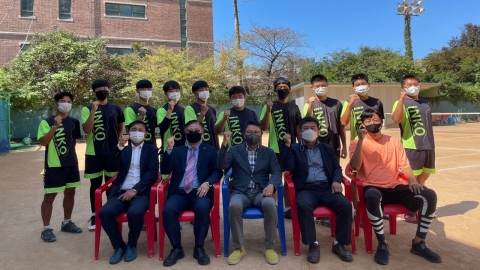 인천고, 17년 만에 전국체전 정구 우승 감격