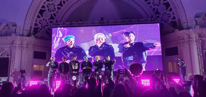 피원하모니, 美 한국의 날 행사 단독 공연…글로벌 팬 1만 명 열광