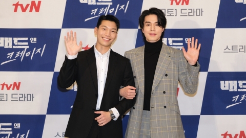 ‘배드 앤 크레이지’ 위하준 “이동욱과 베스트 커플상 받고 싶어”