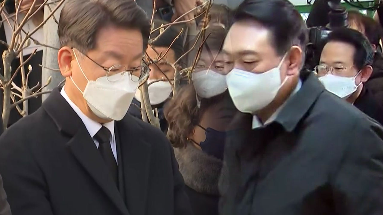 李, 서해5도 경비단 격려...尹, 이틀째 TK 표심 공략